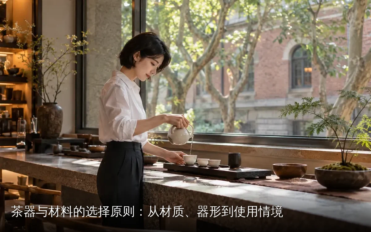茶器与材料的选择原则：从材质、器形到使用情境